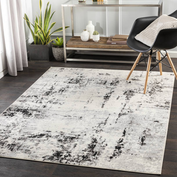 17 Stories Kerttu Performance Gray Rug & Reviews Wayfair